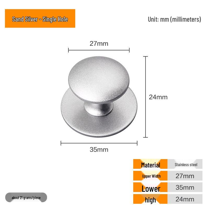 Stainless Steel Self-Adhesive Handle for Drawers, Doors, Wardrobes, and Cabinets