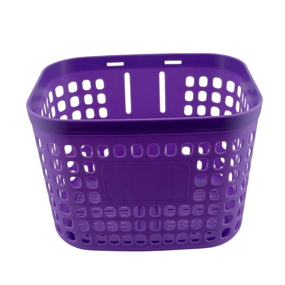 3 Colors Children Kids Bicycle Basket Thickened Plastic Walking Tool Storage Basket