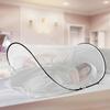 Foldable Portable Mosquito Net Easy Installation Single Bed Pop Up Mosquito Net Large Space Encrypted Mesh Mosquito Netting Tent