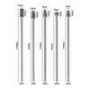 5pcs Rotary Rasp File Carving Grinder Abrasive Tools 3x6x100mm Long Single Cut For Solid Carbide Rotary Burrs Set Rotary Tools