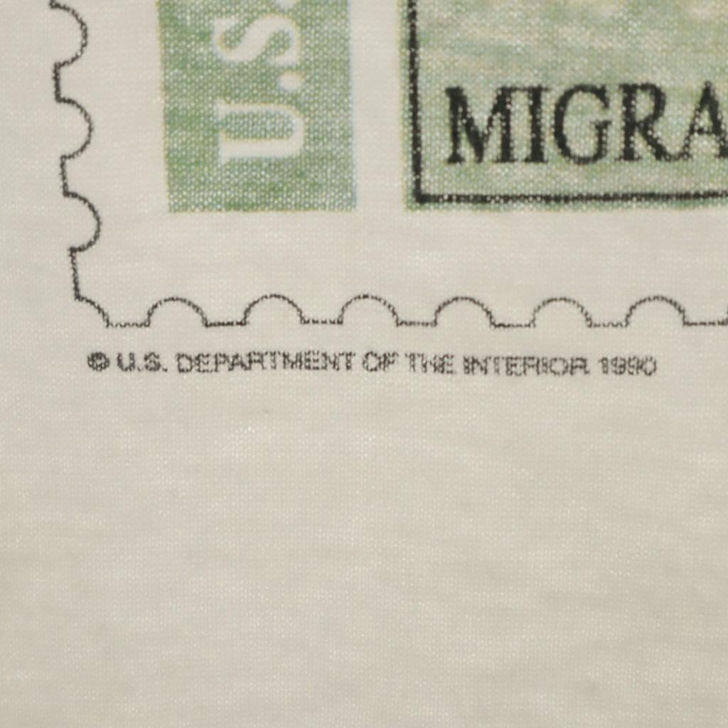 AIORE 90s Made In USA Old Short Sleeve T-shirt L White Single Stitch Men's Used