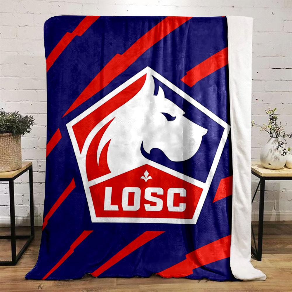 LOSC Logo Blanket Design for all seasons blanket lunch break throw gift