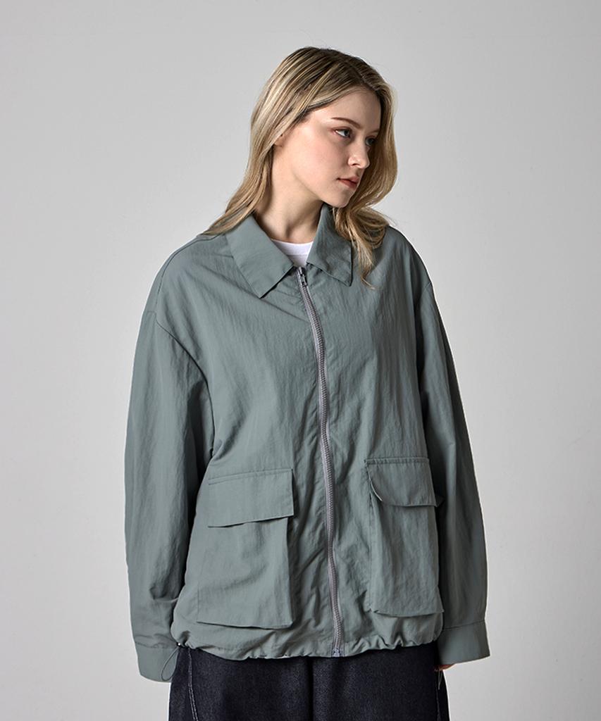 Bsmt Essential Nylon Basic Collar Wind Jacket (3 Colors)