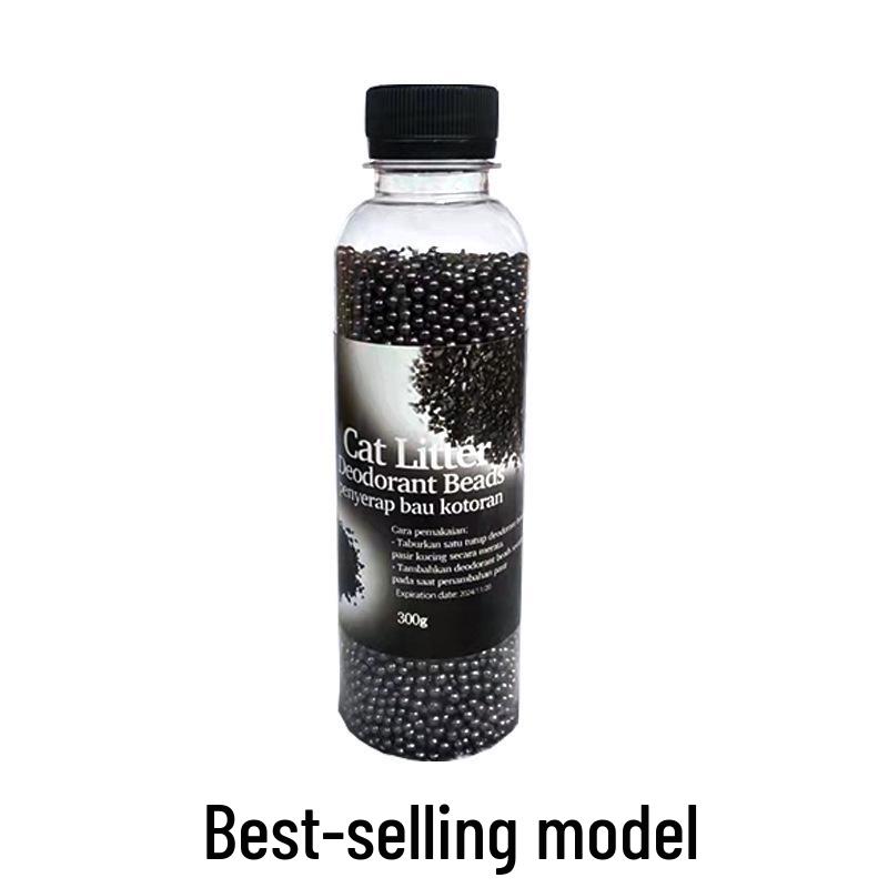 

Дезодорирующие бусины для кошачьего туалета - Без пыли, Смываемые гранулы для удаления запаха