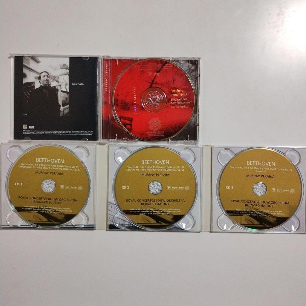 [USED] NURRAY PERAHIA 13 Albums, 33 CDs