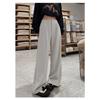 Women High Waist Wide Leg Casual Suit Trousers Petite Fit