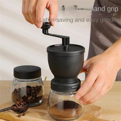 Manual Coffee Machine Professional Adjustable Settings Usb Charging With Ceramic Burr Coffee Accessories Glass Grinder Portable