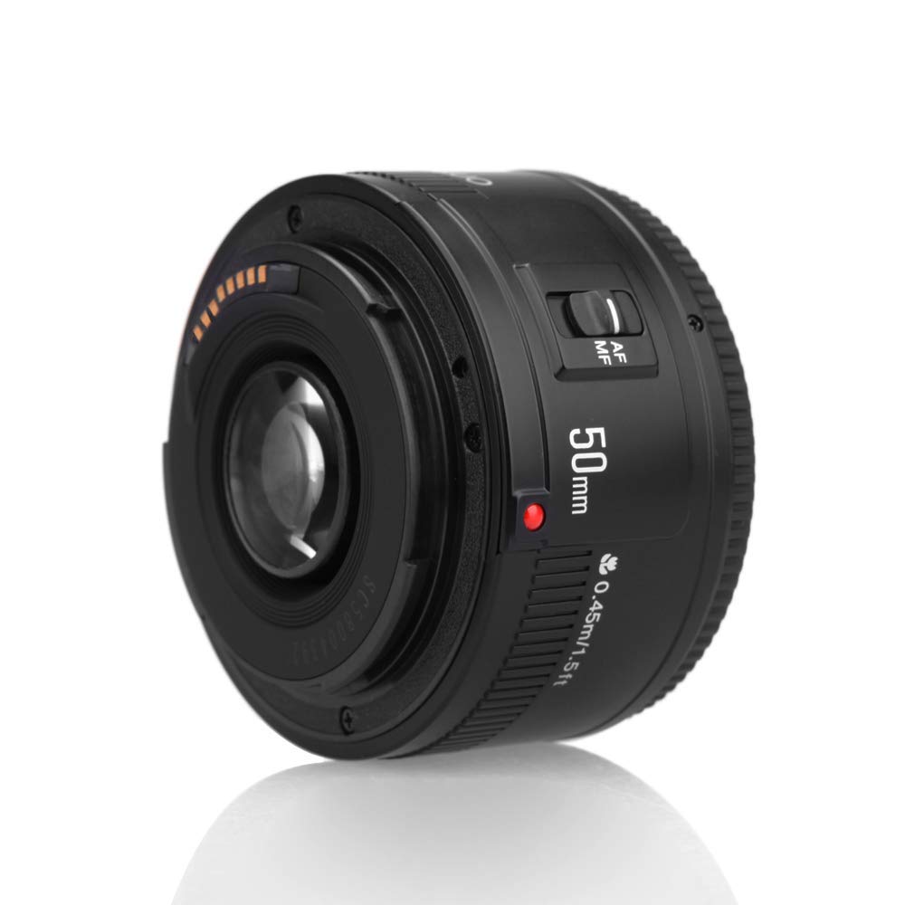 YONGNUO AF 50mm Large Aperture Autofocus Lens for Canon 1D Mark 1D Mark and More f1.8 350D, 450D, 500D, 600D, II, III,