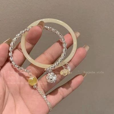Chinese Antique Bell Bracelet Women's Suit Light Luxury Niche Exquisite Luxury Niche Guochao Bracelet Premium Accessories Tassel