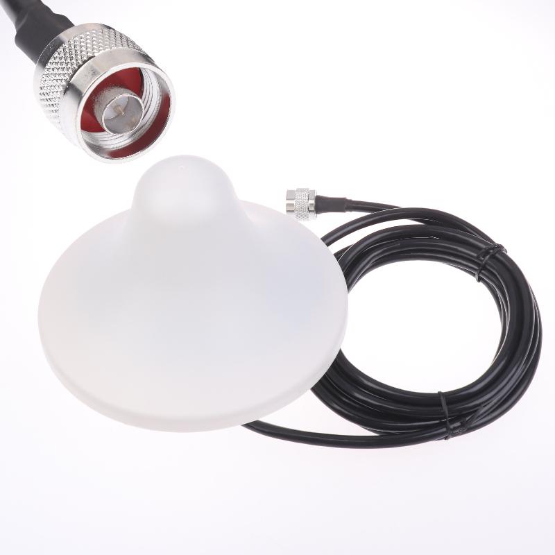 1Pcs N Male Connector Phone Booster Repeater Amplifier Antenna 2G 3G 4G Lte 800-2500/2700Mhz Indoor Ceiling Antenna