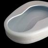 Portable Bedpan, Metal Smooth Contoured Bed Pan Seat Urinal Incontinence Aids Device for Bedridden Patient Home Daily