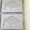 DIY Graduation Themed Silicone Mold Cupcake Topper Fondant Party Cake Decorating Gadgets Candy Chocolate Gumpaste Moulds