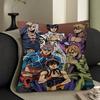 Anime Jojo Bizarre Adventure Retro Pillow Cover Sofa Cushion Cover Home Room Decoration Children Gift