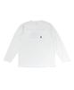 Snow Peak Living Shell Long Pro. L/S T-shirt EC-TS-25AU013, Cut and Sew, Long Sleeve T-shirt, Men's and Women's, White, Size M