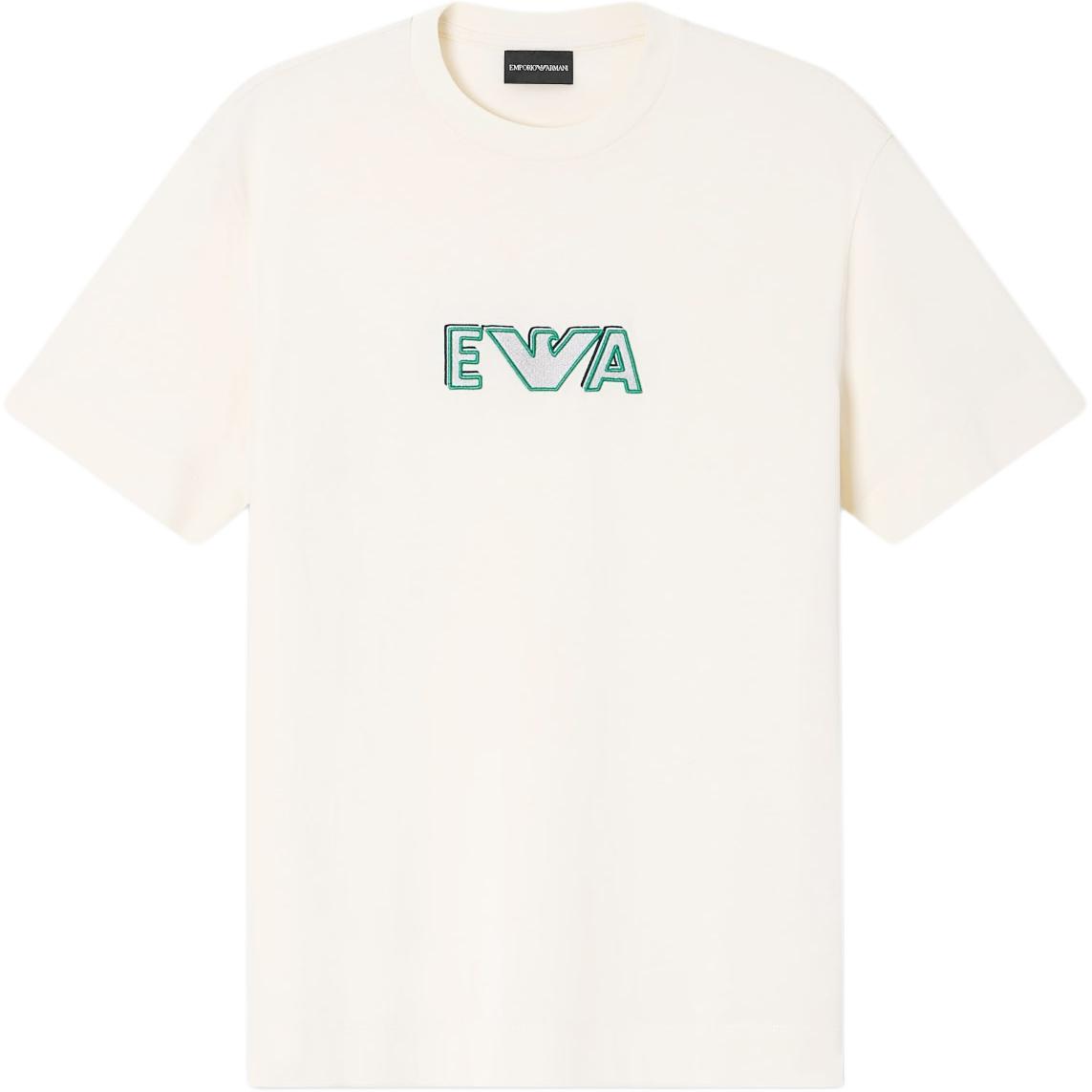 Emporio Armani Round Neck Pullover Letter Pattern Short Sleeve T-Shirt Men Tops EM005233-AF13715-U1055 XL 14860₽