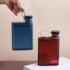 400ml Leicht zu reinigen Stoßfester Knauf-Oberteil Sportflasche Radfahren Tragbare Wasserflasche Outdoor-Sport
