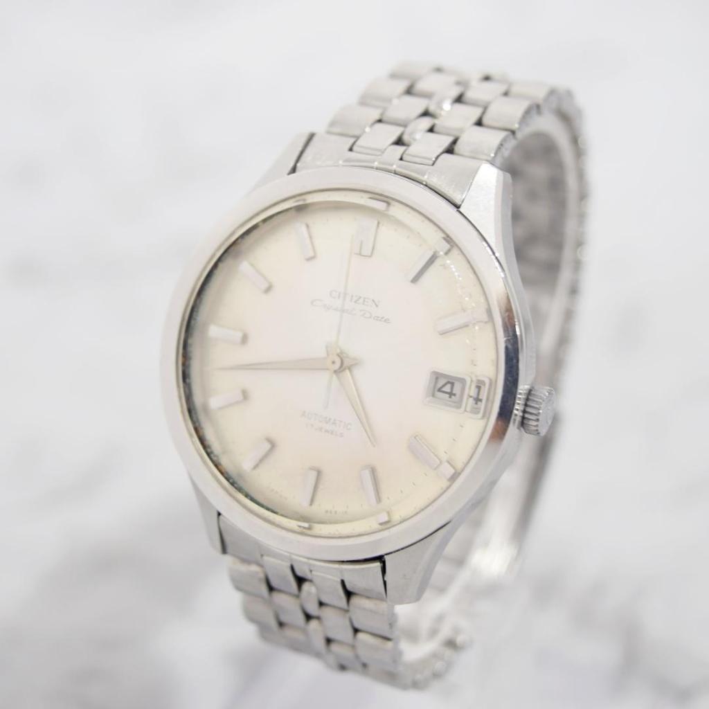 Used Operation 1966 CITIZEN Citizen Crystal Date Men's Automatic Winding