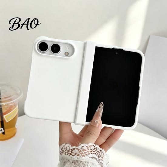 Hard PC Shell for Folding Smartphone Solid Color Case IPhone 18 Fold, Full?Hinge Protective Phone Slim Fit Shock Absorption Cover, Thin Shockproof