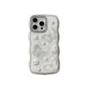 Sparkling Diamond Wave Epoxy Camellia Butterfly Case for iPhone 11, 14, 16 Pro Max, 17