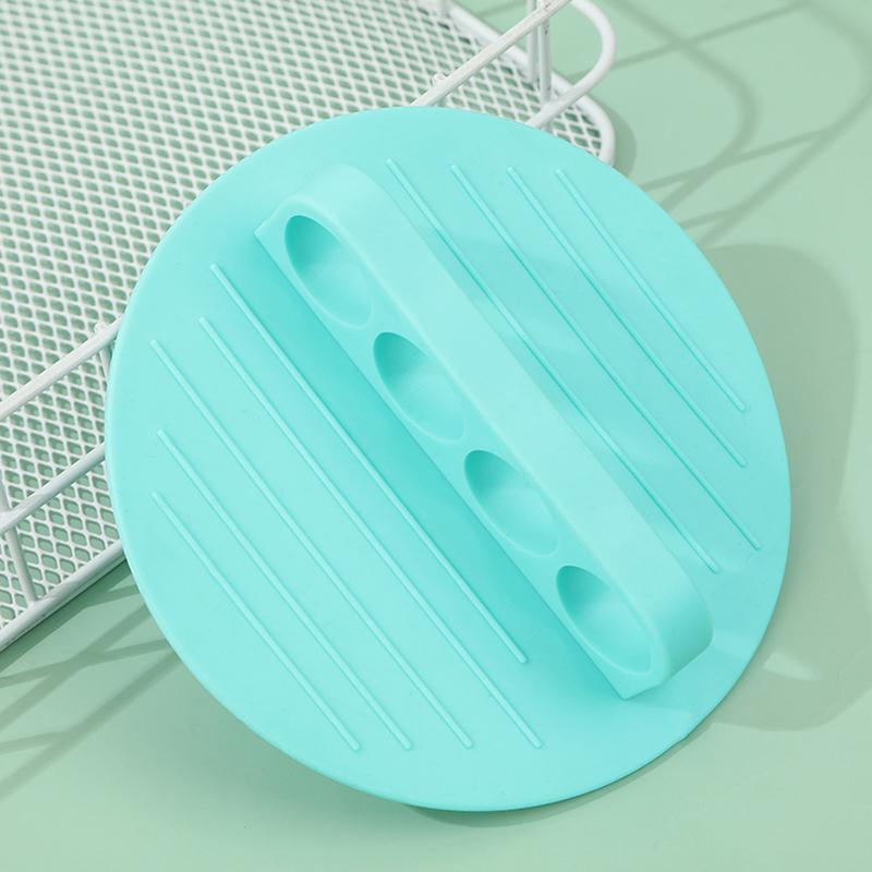 

TPR Round Rubbing Towel Gloves Brushes Exfoliating Dead Skin Deep Cleaning Body Scrub Brush Rubbing Back Bath Shower Tool синій