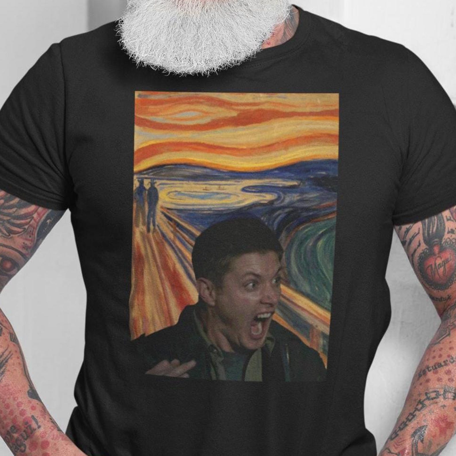 Dean Winchester Shirt, Funny Supernatural Tee, Vintage Supernatural Dean Winchester Shirt, Retro Movie T-Shirt, Jensen Ackles Tee XL