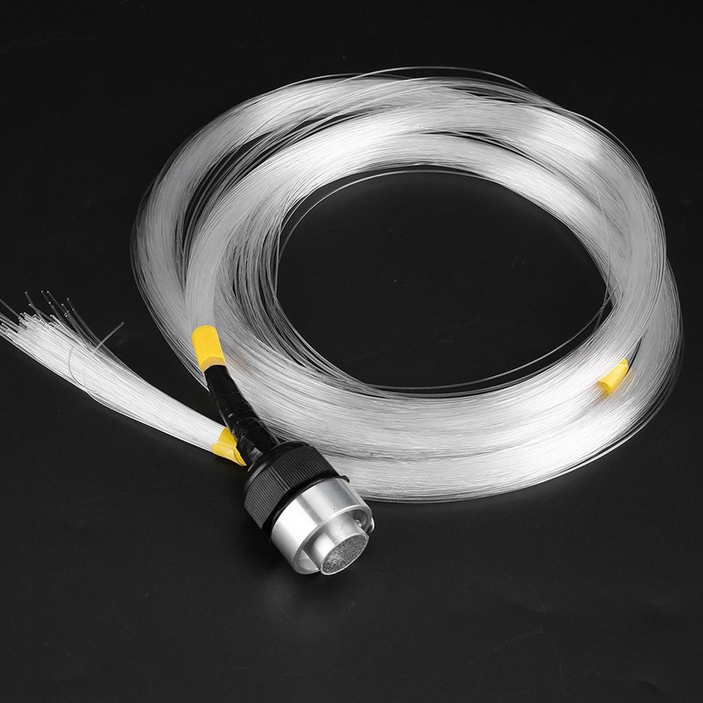 Zestaw do dekoracji sufitu światłowodami LED RGBW 16W silnik światła z kablami pilot