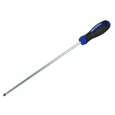 Soft Grip Screwdriver, Flared Slotted