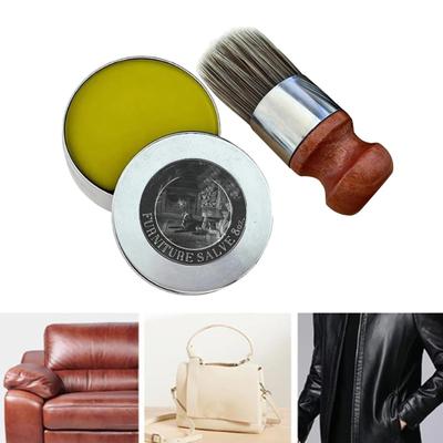 Balsamo per mobili Balsamo per riparare graffi sulla pelle Ecologico Tutto naturale Facile da applicare Detergente per pelle ad alta efficienza Kit per riparare graffi sul divano