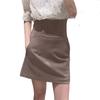 Anti-lost Y2k High Waist Skirt Sexy Miniskirt Summer Women's Body-fitting Pleats Over The Knee Fashion Elegant Temperament