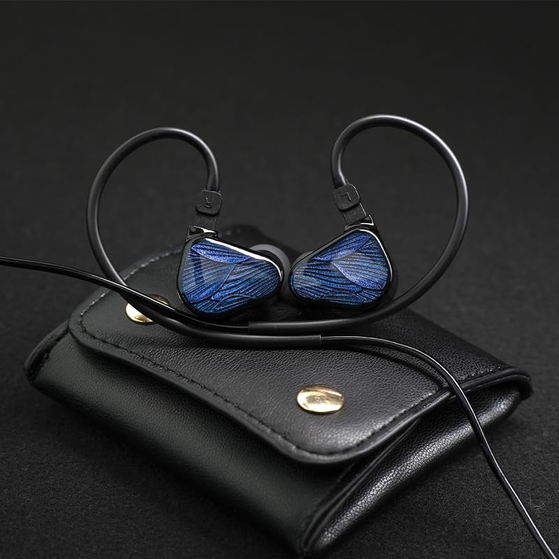 TRUTHEAR X Crinacle Zero:BLUE2 Dual Dynamic Driver In-Ear Headphones with Detachable Cable (3.5mm + Mic Cable)