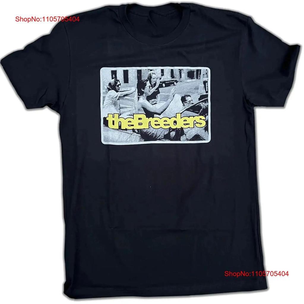 Vtg The Breeders S 4xl Für T-Shirt Baumwolle Vintage Mann Stilvoll Weich Lässig Atmungsaktiv Vielseitig