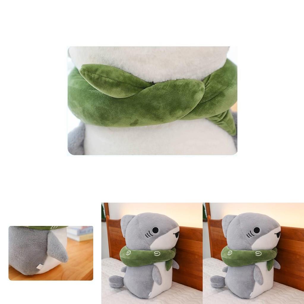 Adorable Shark Cat Plush Pillow Creative Cuddly Toy For Kids And Collectors