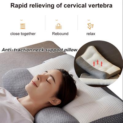 Anti-traction Soy Fiber Pillow Neck Pillow Breathable Pillow Improve Sleep Adult Simple Health Care Comfortable and Safe Design
