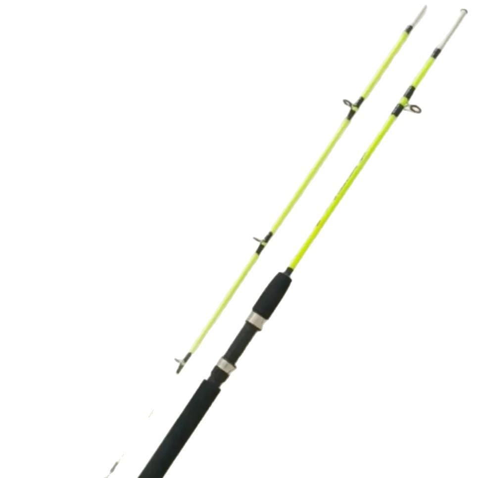 Solid Tip Fiberglass Streamer Fishing Rod: Ultra-Hard, Sturdy, Dedicated for Lure Fishing