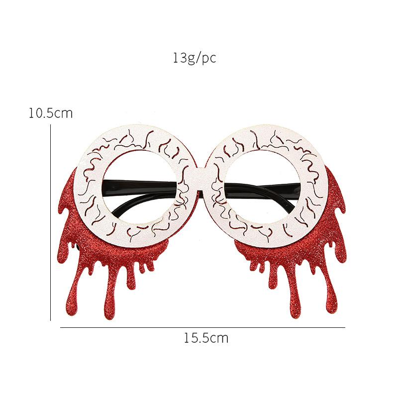New Halloween Glasses Children's Funny Party Costumes Photo Prop Decorative Goods Skull-and-pumpkin Ghost Day Party