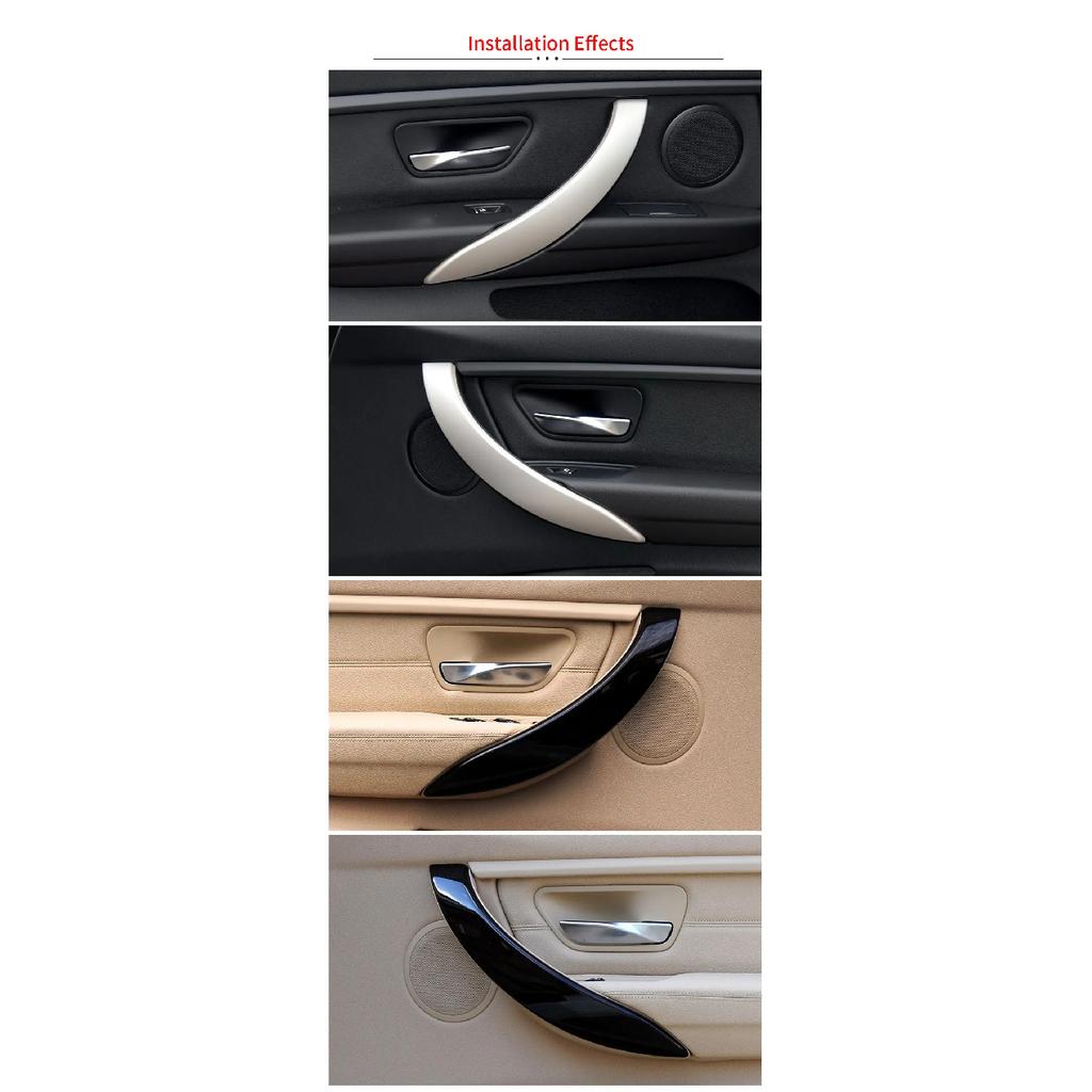 Car Interior Door Handle Pull Cover Accossory For BMW 3 4 Series F30 F31 F32 F33 F34 F36 318 320 328 330 335 420 425 430