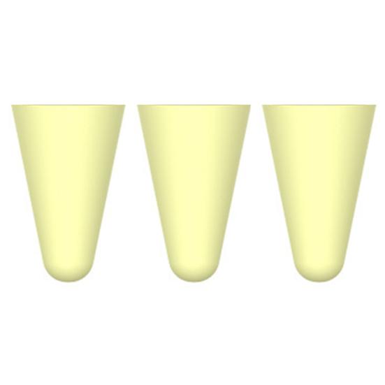 3Pcs Pen Protective Case Anti-falling Convenient Silicone Writing Stylus Cover for Apple Pencil 1/2