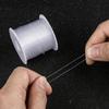 0.2mm-0.8mm Transparent Crystal Fishing Line for Beading and DIY Accessories