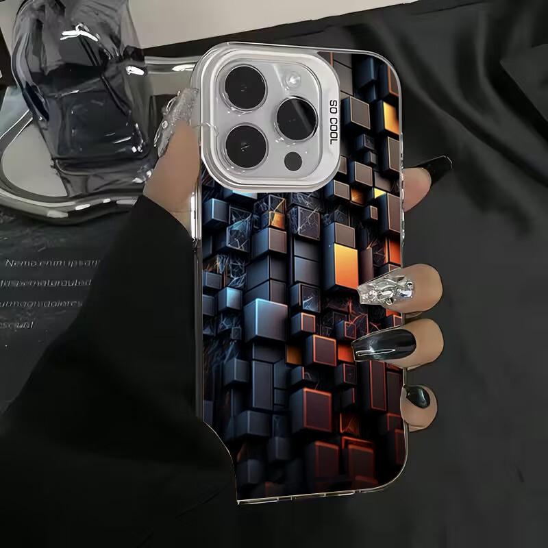 Technological Sense Flowing Light Phone Case For  Mi 14 13 12 12T 13T Pro 11 Lite 5G Poco F6 X5 X6 M6 Pro Shockproof Cover