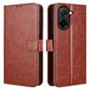 For Xiaomi Redmi A5 4G (171.7mm)/Poco C71 4G Case Crazy Horse Texture PU Leather Phone Wallet Cover
