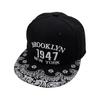 Brooklyn 1947 Embroidered Baseball Cap For Men And Women New York Duck Tongue Hip-Hop Hat