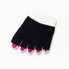 Women's Half-Palm High-Heel Five-Toe Invisible Socks for Sandals