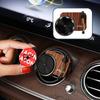 Diffusore di fragranze per auto con clip di ventilazione in stile giradischi retrò, purificatore per deodoranti per auto, 3 compresse per aromaterapia incluse