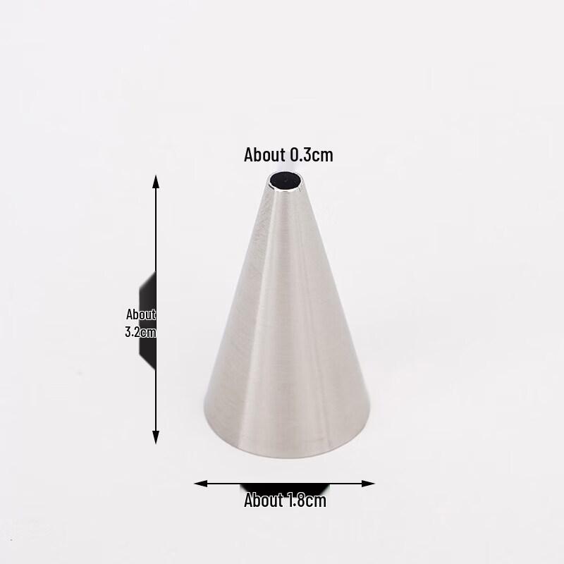 304 Stainless Steel Baking Decorating Nozzle