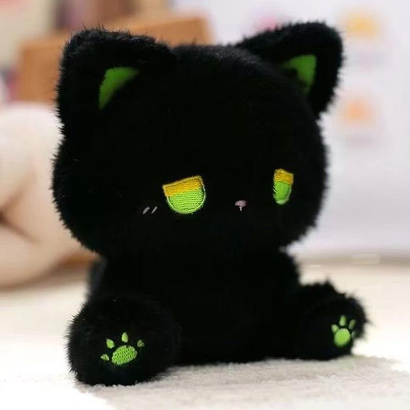 1Pcs Soft Animal Plush Doll 15Cm Cute Emo Bear Toy Dumb Plush Toy Cat Doll Cloth Doll Toys For Kids Gift Birthday Christmas Gift