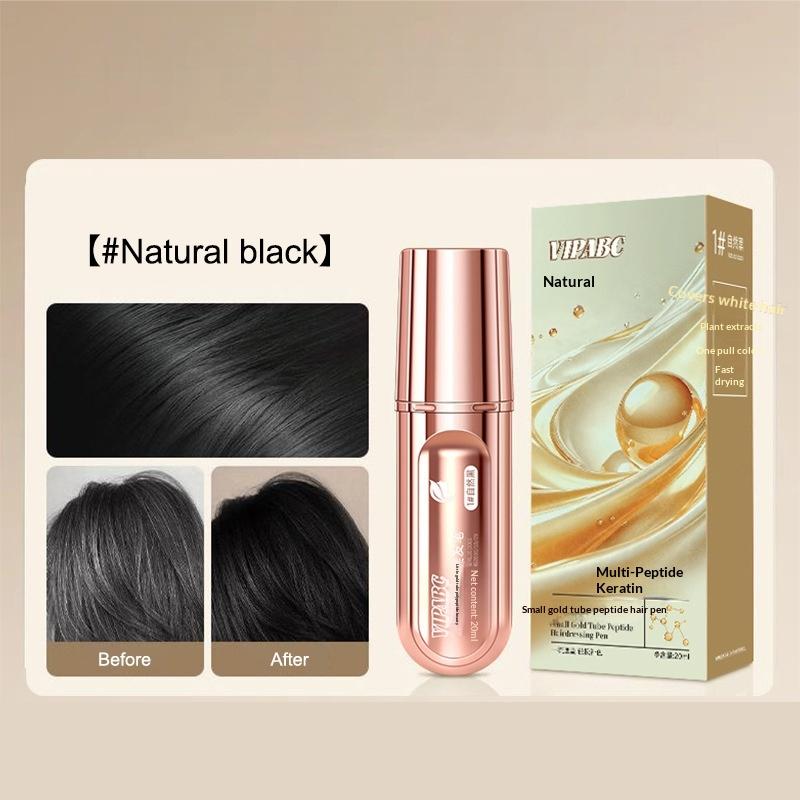 Quick Hair Styling Pen For Instant Touch Up Hair Dyeing Stick Roots Coverage For Busy Workdays And Nights