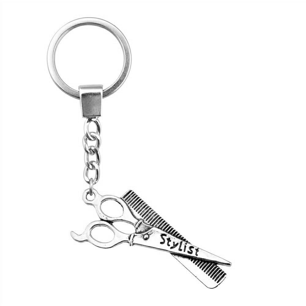Sports Charm Keychain Music Pendant Party Gifts Key Holder 30mm Ring