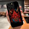 Samurai Mask Phone Case For IPhone 17 Pro Max 15 Pro 16 14 Plus 12 13 Mini 11 Pro Shockproof Soft Cover