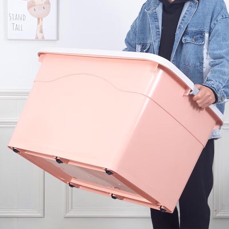 Extra Large Thickened Plastic Storage Box with Lid