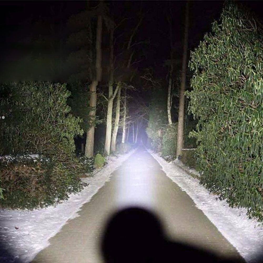 Zoom Super Powerful Flashlights Rechargeable High Power LED Flashlight Torch Mini 3 Light Mode Pocket Light Lamp Portable